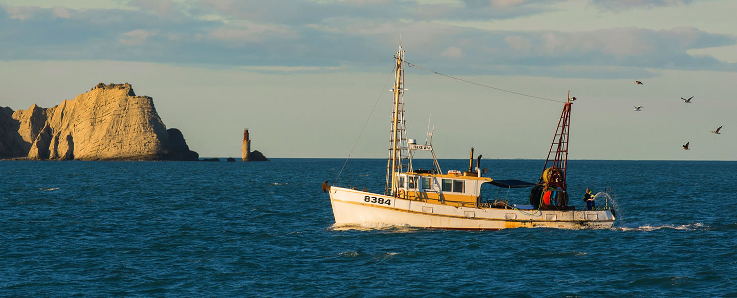 The fishing boat Hakuwai