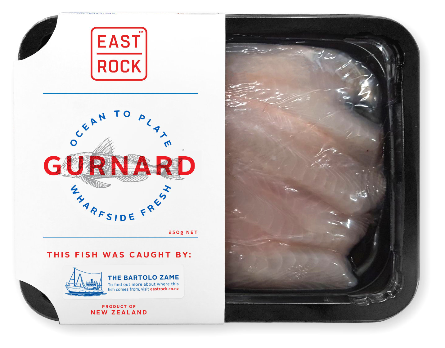 Eastrock Gurnard 250g Tray