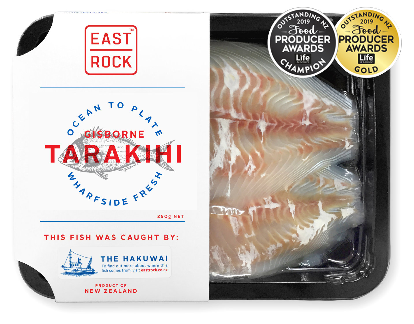 Gisborne Tarakihi 250g Tray